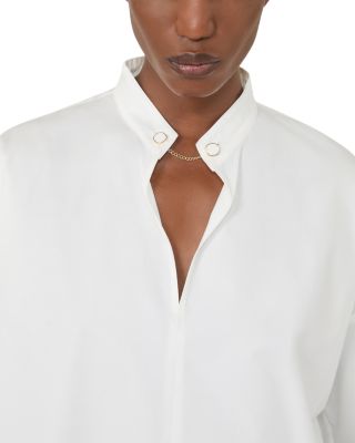 Mstginnasta Ivory Boxy Blouse