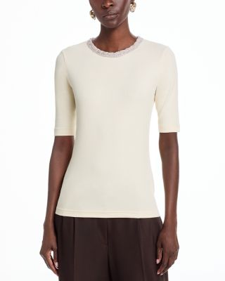 Jed Ribbed Cotton Stretch Top