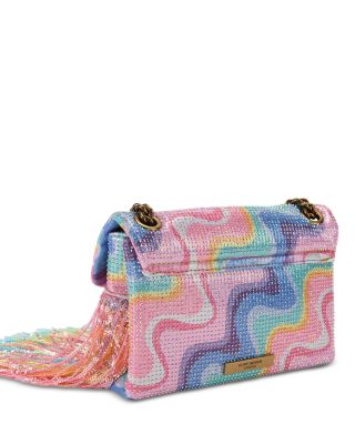 Kensington Mini Rhinestone Fringed Shoulder Bag