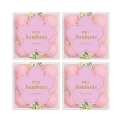 Party Pink Bonbons Candy 4 Piece Cube Kit