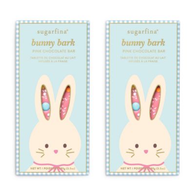 Bunny Bark Pink Chocolate Bar Duo