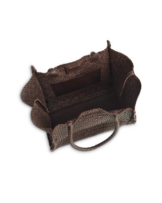 Lexington Woven Leather Tote Bag