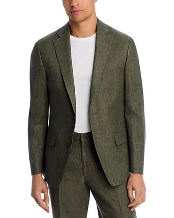 Délavé Linen Slim Fit Suit Jacket