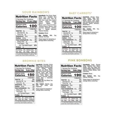 Assorted Candy 4 Piece Cube Kit