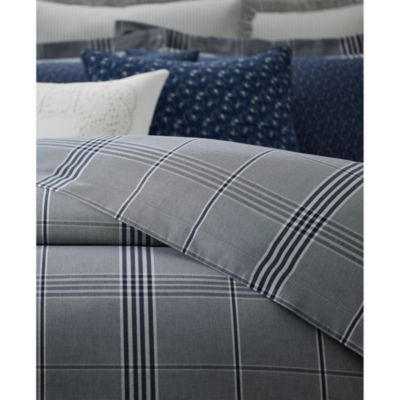 August Plaid Comforter, Full/Queen