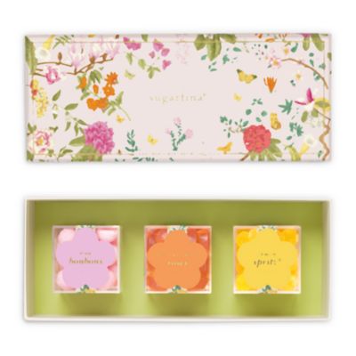 Garden Party 3-Piece Candy Bento Box