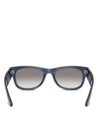 Mega Wayfarer II Square Sunglasses, 52mm