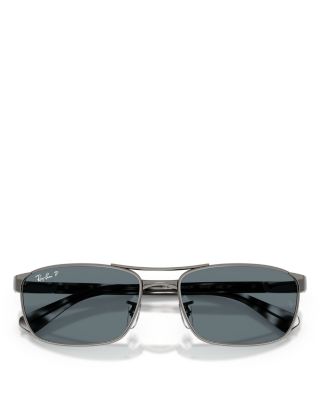 Rectangular Sunglasses, 57mm