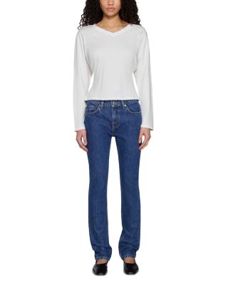 Moss Mid Rise Skinny Jeans in Lenox