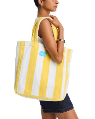 Striped Terry Beach Tote - Exclusive