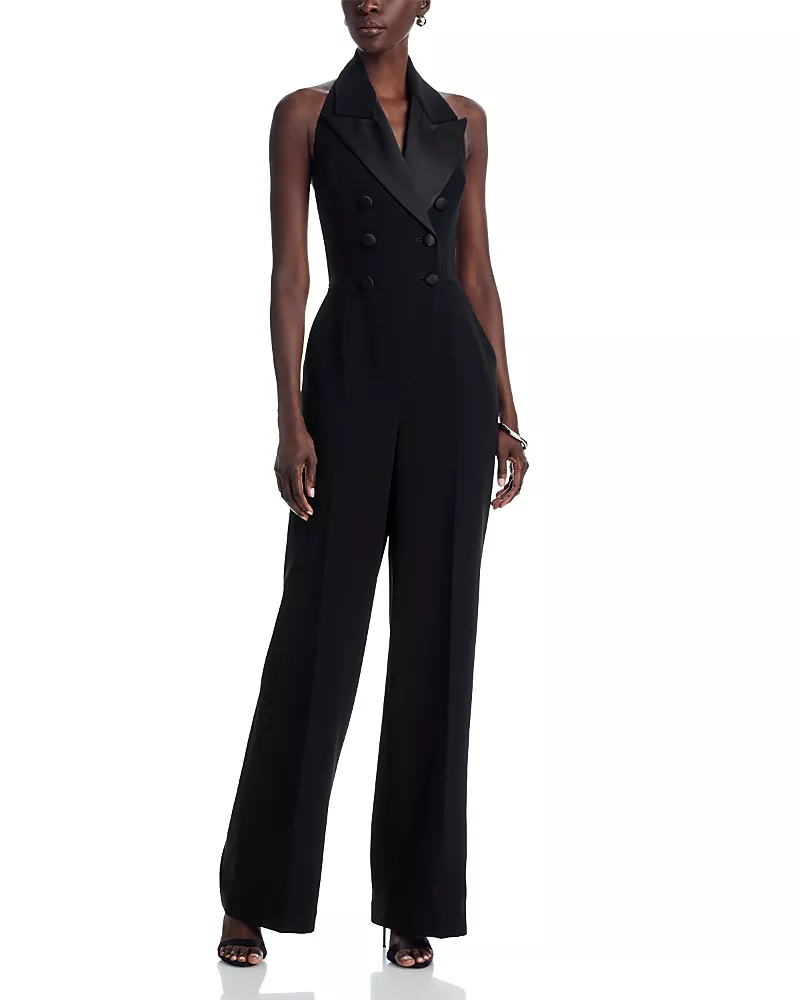 Sergio Hudson Halter Jumpsuit