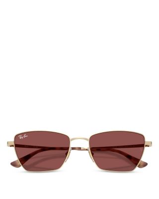 Rectangular Sunglasses, 53mm