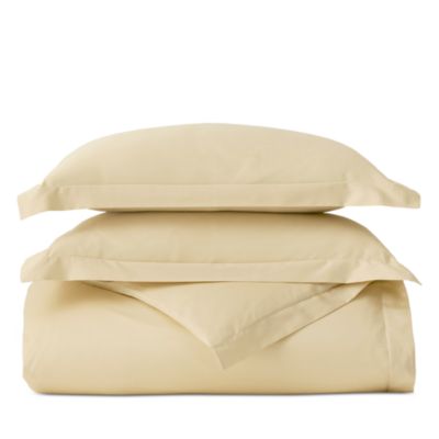 Signature Organic Cotton Hemmed Duvet Set, King/California King