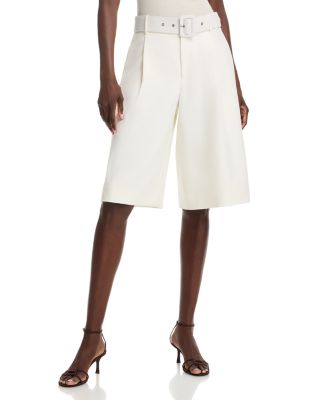 Nina Belted Culotte Shorts