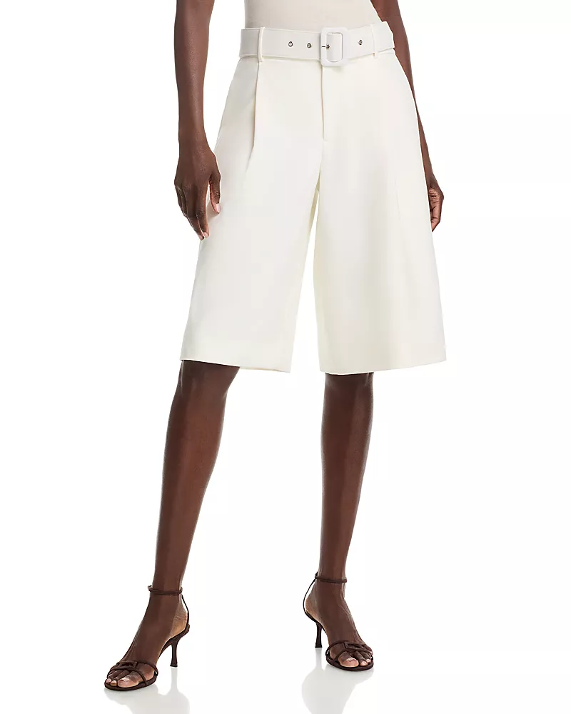 Toccin Nina Belted Culotte Shorts