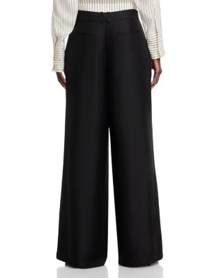 Solara Silk Wide Leg Pants