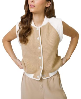  Women's Nevada Sleeveless Bomber Sweater