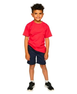 Boys' Folded Hems Stretch Twill Shorts - Little Kid, Big Kid