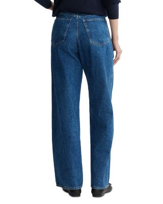 Kaylen Soft Curve High Rise Wide Leg Jeans in North Beach