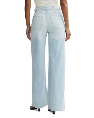 Hepburn High Rise Wide Leg Jeans in Lazy Sunday