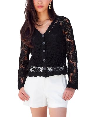 Nelly Crochet Soft Jacket