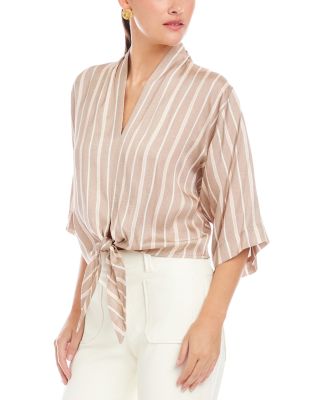 Bernice Tie Front Blouse