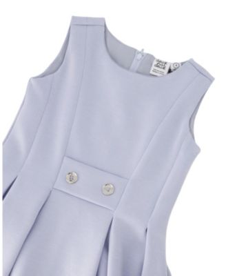  Girls' Sleeveless Neoprene Fitted Dress - Big Kid