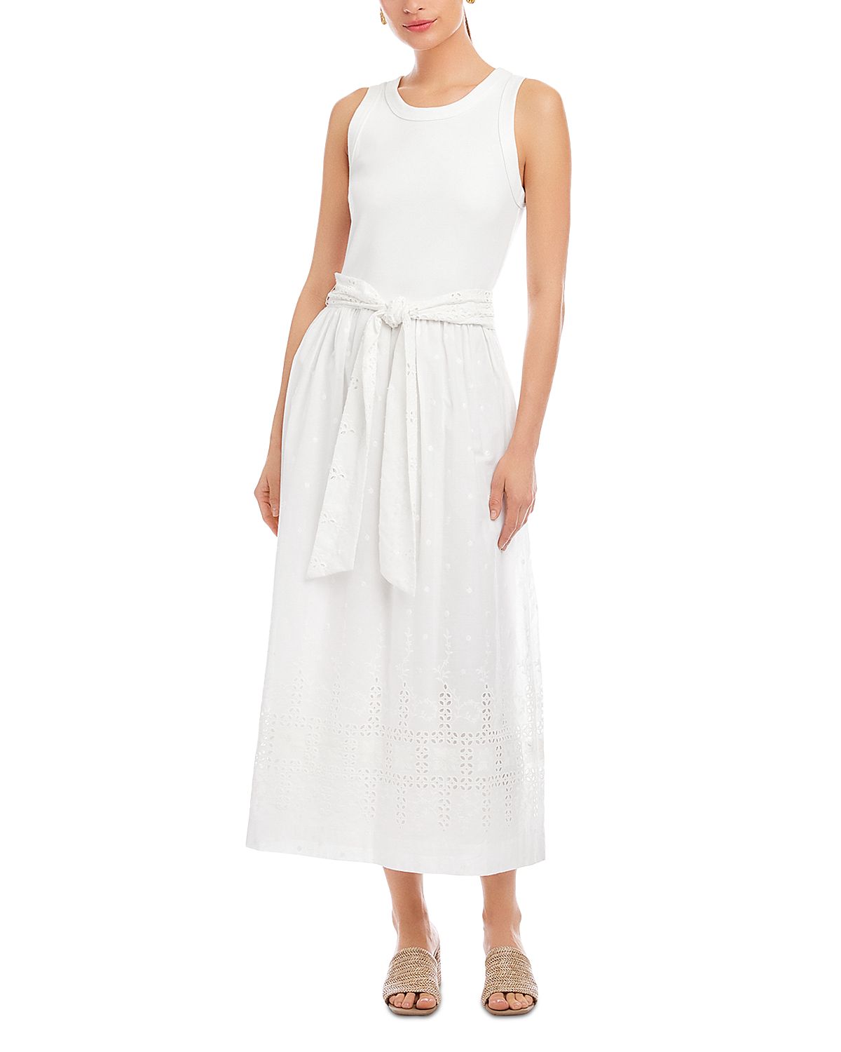 Fifteen Twenty Seline Contrast Midi Dress