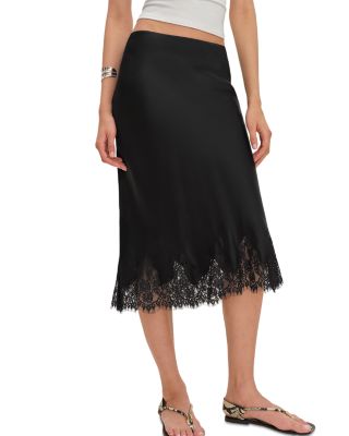 Carolina Silk Midi Skirt