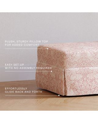 Crawford Gliding Ottoman