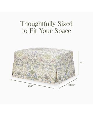 Crawford Gliding Ottoman