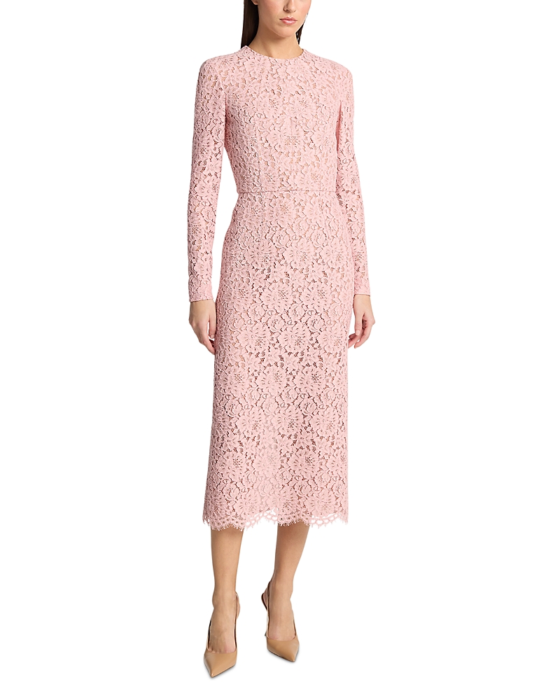 Michael Kors Collection Floral Lace Sheath Dress