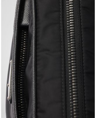 Re-Nylon and Saffiano Shoulder Bag