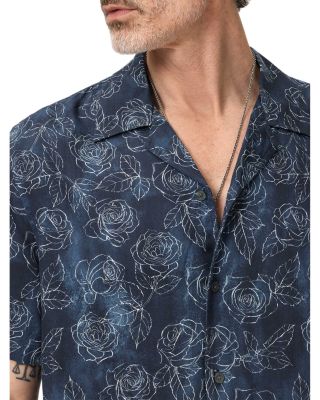 Floral Camp Collar Shirt