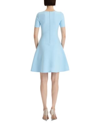 Embroidered Mini Dress