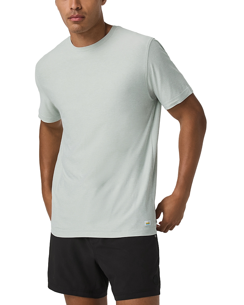 Vuori Strato Short Sleeve Tech Tee in Grey