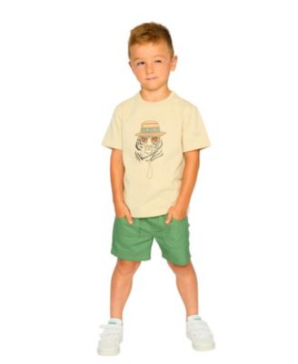 Boys' Organic Cotton Graphic Short Sleeve T-Shirt - Little Kid