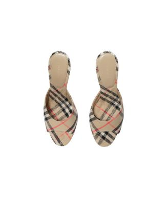  Women's Check Mews High Sandals