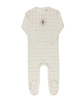 Unisex Modal French Terry Plaid Sheep Collection Take Me Home Set - Baby