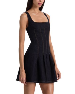 Hollis Flared Denim Dress