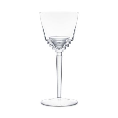 Saint Louis Oxymore Water Goblet In Transparent