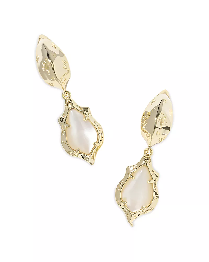 Kendra Scott Adriana Scallop Frame Earrings