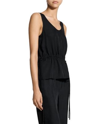 Washed Tie Easy Tank Top