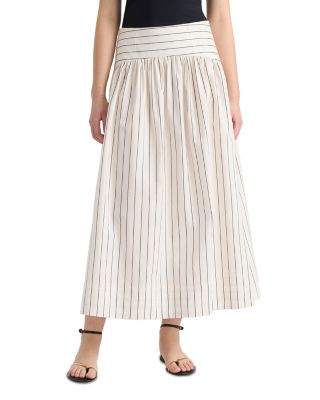 Stripe Maxi Skirt
