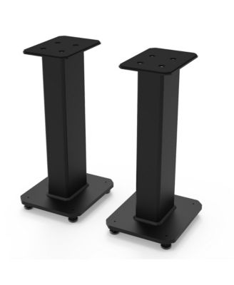 Kanto Sx22 22" Tall Fillable Speaker Stands With Isolation Feet - Pair In Black
