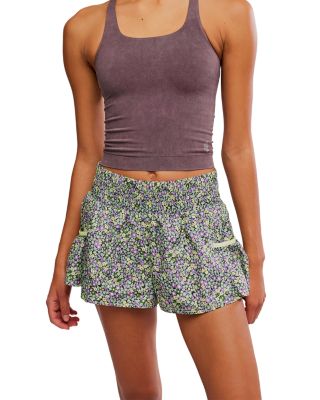 Get Your Flirt On Printed Shorts