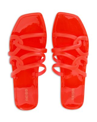 Women's Asymmetric Jelly Slides