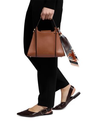 Arkshell Medium Leather Handbag