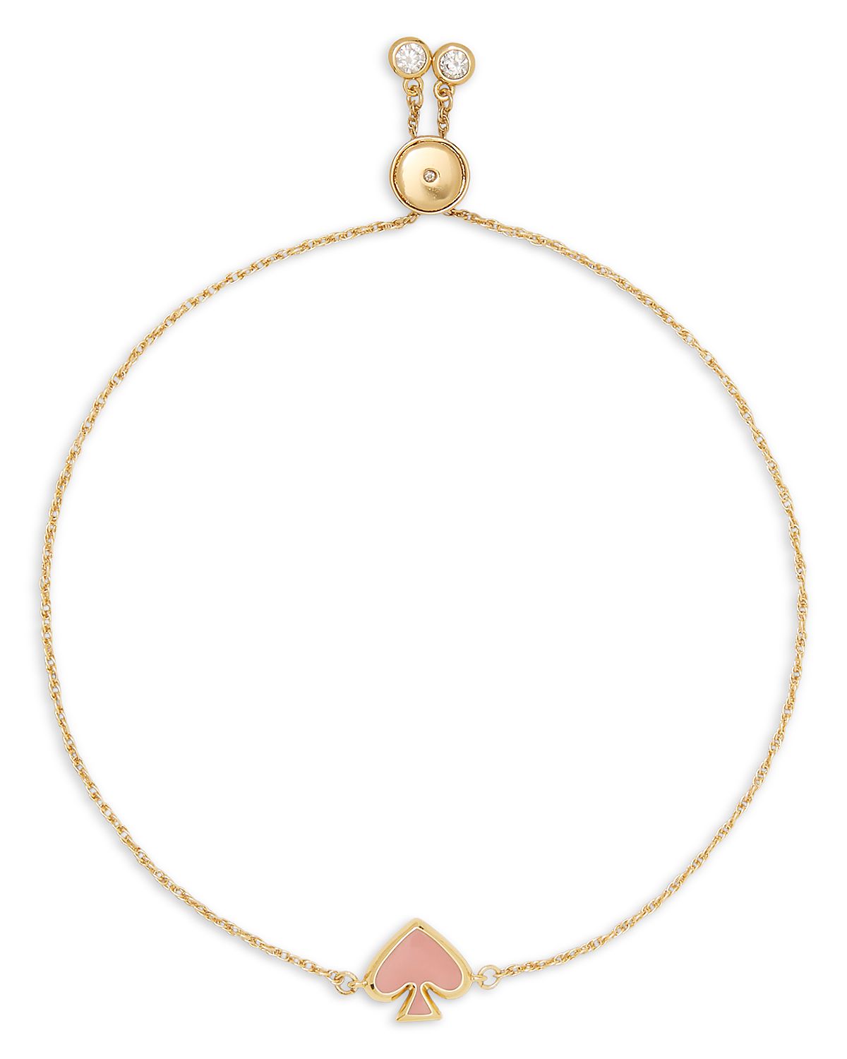kate spade new york Everyday Spade Enamel Slider Bracelet