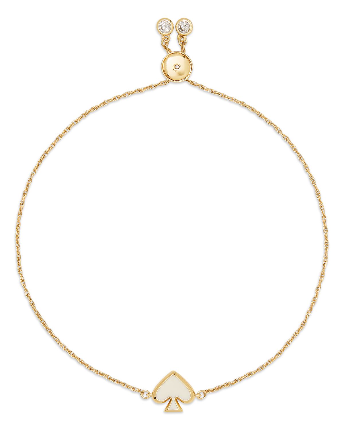 kate spade new york Everyday Spade Enamel Slider Bracelet